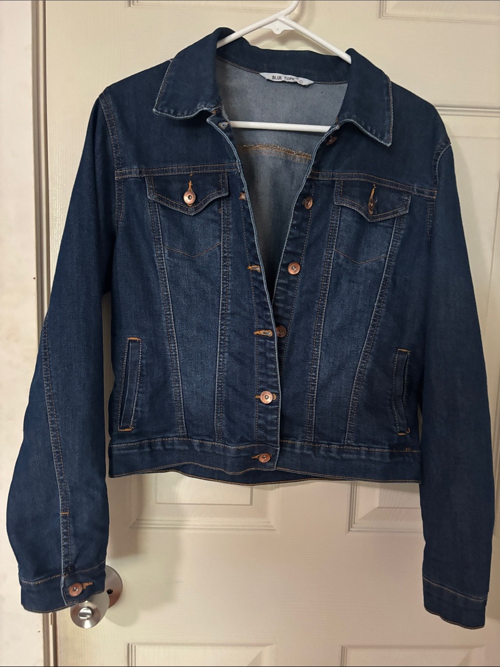 Classic Blue Denim Jacket - Women